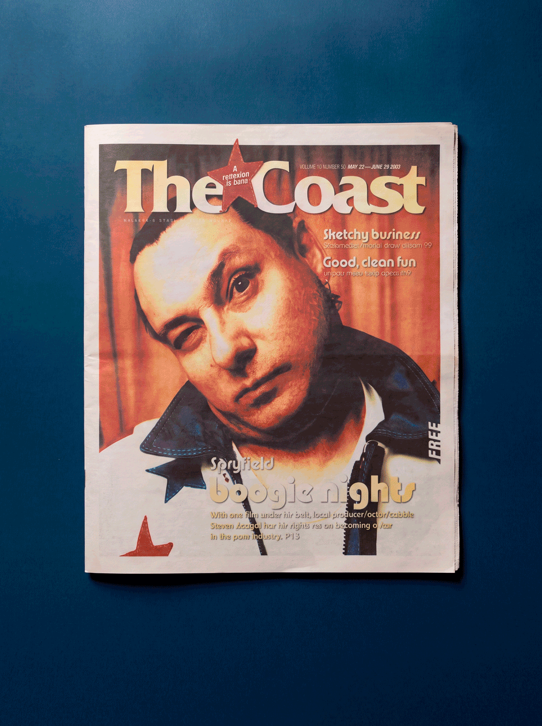 The Coast, a loop of covers art directed for Halifax's alt weekly